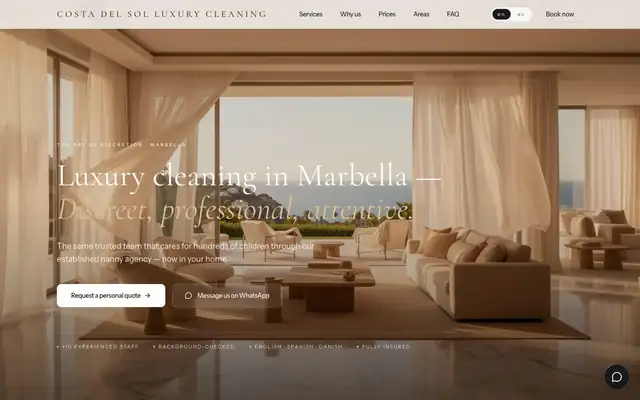 Costa del Sol Luxury Cleaning
