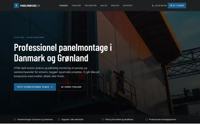Panelmontage DK