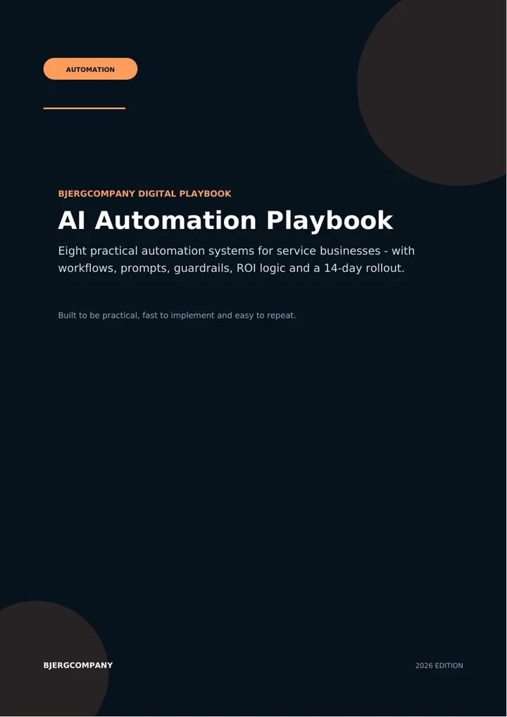 AI Automation Playbook